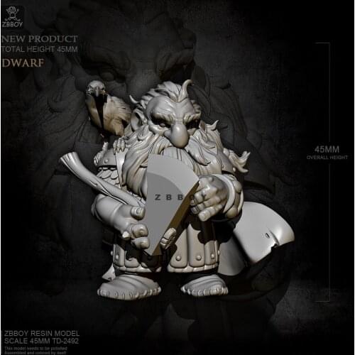 45mm Resin model kits self-assembled TD-2492