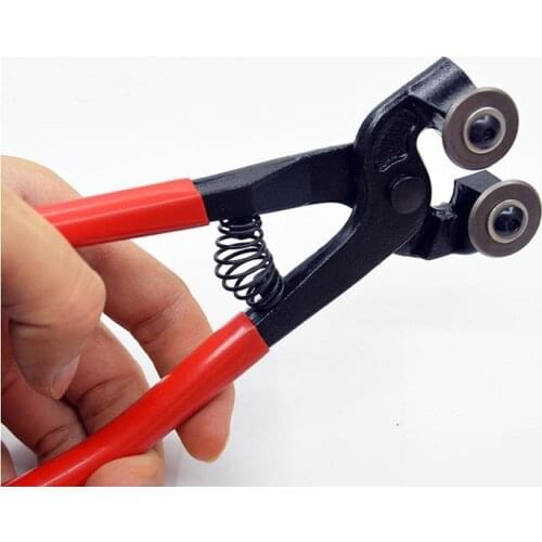 New 1Pcs Mosaic cutting pliers DIY tool special round glass tile mosaic scissors cutting pliers