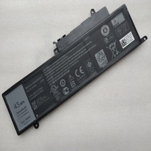 New GK5KY for Dell Inspiron 11 3147 3148 3152 13 7000 7347 7348 7352 4K8YH 0WF28 92NCT Genuine Laptop Battery 11.1V 43Wh