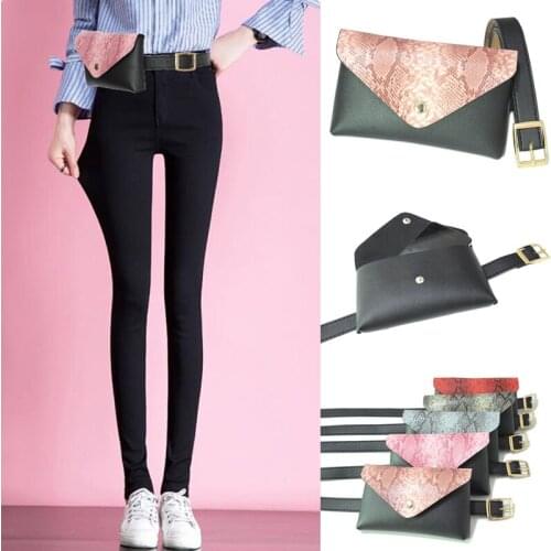 Luxury Desinger 2020 Fashion New Handbag Women 12cm Wide Waist Bag Rectangular Buckle Leather Key Case Waist Bag Bg-1616