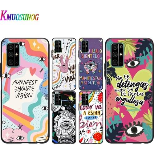 Silicone Cover Lucky Eye Blue Evil Eye For Honor V30 View 20 V20 30i 30S 30 20S 20E 20i 20 Lite Pro Plus Phone Case