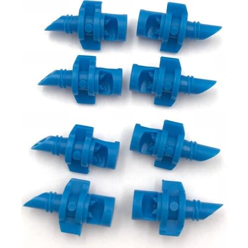 10/50/100pcs/lot Garden Mist Cooling System 90 degrees Micro Refraction Sprayers Sprinkler Head Garden Humidification