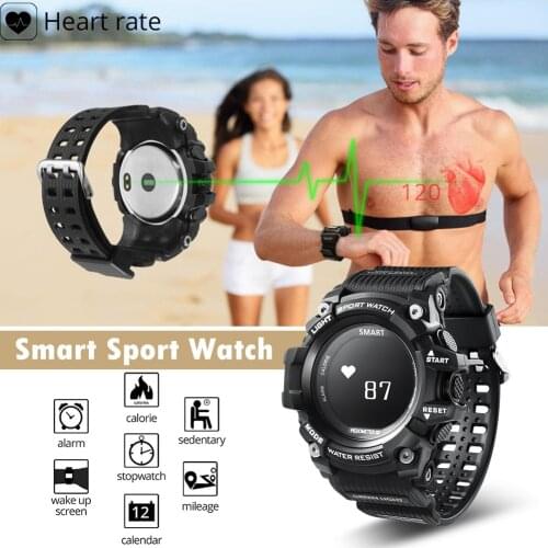 T1 Smart Watch Sport Bracelet with 0.96-inch OLED Display for Men