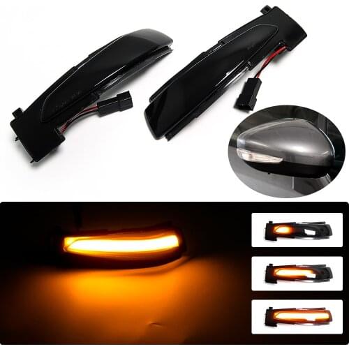 LED Dynamic Turn Signal Light Side Rearview Mirror Blinker Lamp Indicator For Peugeot 508 For Citroen C4 Picasso DS5 2011-2018