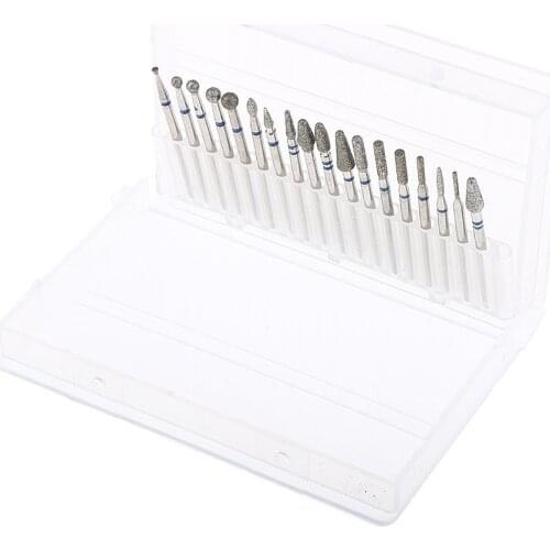18 Pcs 2.35mm Nail Files Drill Manicure Electric Grinding Polishing Head