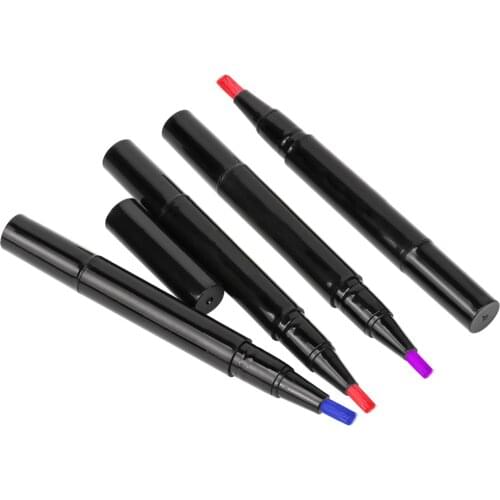 UV Gel Nail Polish 20 Colors Nail Color One Step 3 In 1 Nail Varnish Pen Art Color Glitter Nail Polish Pen Brush