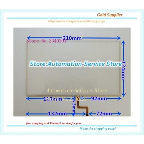 9 Inch Touch Screen AT090TN10/12 For Vehicle DVD Navigation Control Board H090IDW Touch Screen New