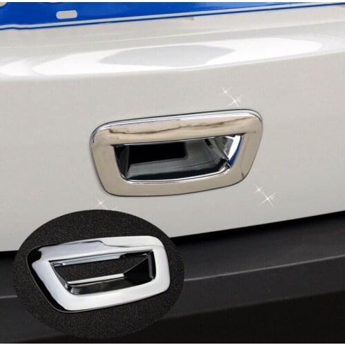 ABS Chrome Car Back Tail Door Rear Handle Bowl Cover Trim Styling Shell Accessories 2016 2017 2018 For Buick Encore Opel Mokka