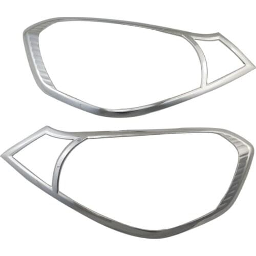 Car headlight sequins for NISSAN AD VAN 2006 Front lampshade High-quality electroplated decorative parts Headlight frame