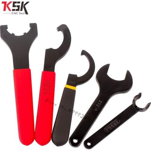 ER wrench ER8 ER11 ER16 ER20 ER25 C32UM nc tool shank nut drill chuck strong APU wrench Hardened