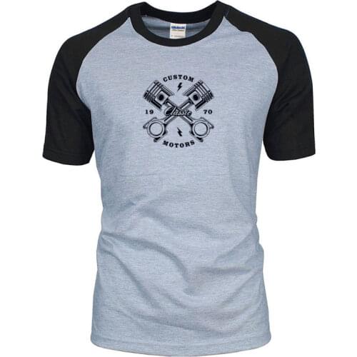 Mens T-shirt cotton printed short sleeve T-shirt fun birthday fathers Day Gift Mens T-shirt cotton