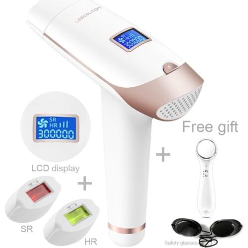 IPL Hair Removal Machine Laser Hair Removal Permanent For Facial Body Armpit Bikini Leg Laser Epilator Depilador Defeatherer