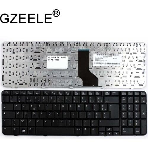 GZEELE Fr AZERTY FOR HP Compaq Presario CQ60 G60 CQ60Z G60T CQ60-100 CQ60-200 CQ60-300 CQ60-400 CQ60-xxx Series Laptop keyboard