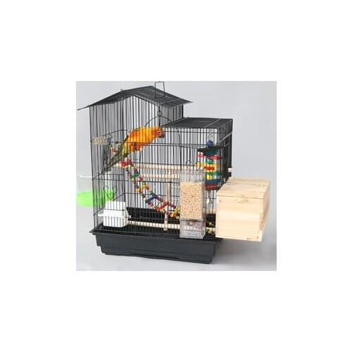 Beloved New Home Parrot Bird Cage Large Breeding Cage Large Metal Matching Cage Tiger Skin Peony Xuanfeng Myna