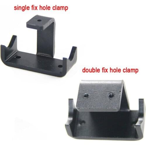 Single double fix hole metal pencil pen ball-point pen clip clamp for drawing robot machine lettering XY-plotter with screw