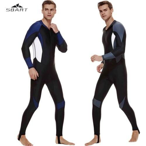 Sbart Men Wetsuit Long Sleeve Sunblock Wetsuit With Quick dry For Scuba Diving Surfing Swimming Scuba Dive Rash Guards