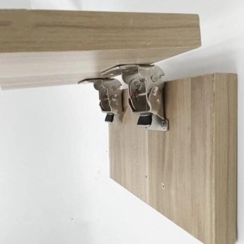 4pcs/lot Free shipping the folding table legs of furniture hardware hinge connector accessories table flap 180 silver lock