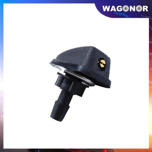 Car Windshield Washer Sprinkler Head Wiper Fan Shaped Spout Cover Water Outlet Nozzle Adjustment Auto Accessories Universal
