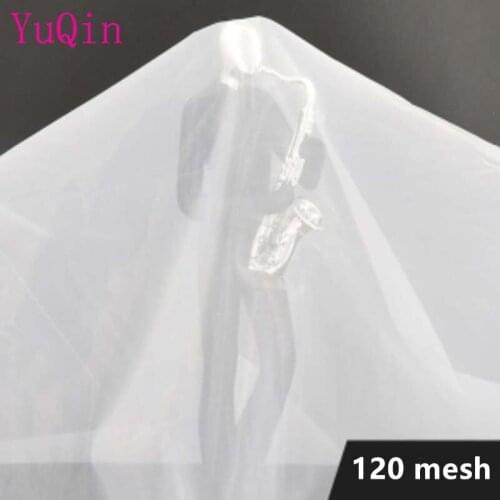 1m*1m 120 mesh/In 120 micron gauze water nylon filter mesh soya bean paint screen coffee wine net fabric industrial filter cloth