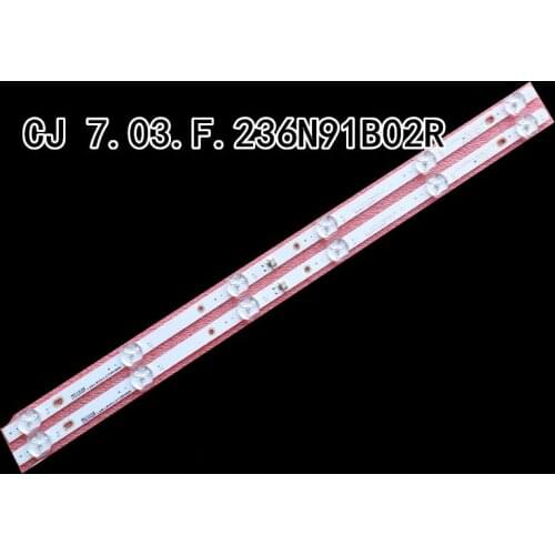 LED Backlight FOR CJ 7.03.F.236N91B02R V0 ZN-236C06B-2 90305 1kit=2PCS