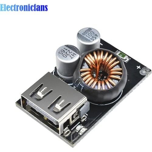 High Efficiency 10V-32V To 3.8V-12V Car Charge Power Supply Step Down Buck Converter QC2.0 QC3.0 Fast Quick USB Charge Module