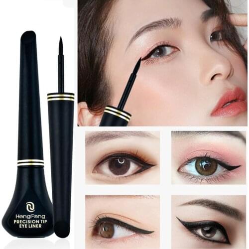1pc Black Eyeliner Pen Non-marking Eye Pen Fast-drying Eyeliner Waterproof Anti-sweat Lasting Eye Liner Liquid Eye Pencil Makeup
