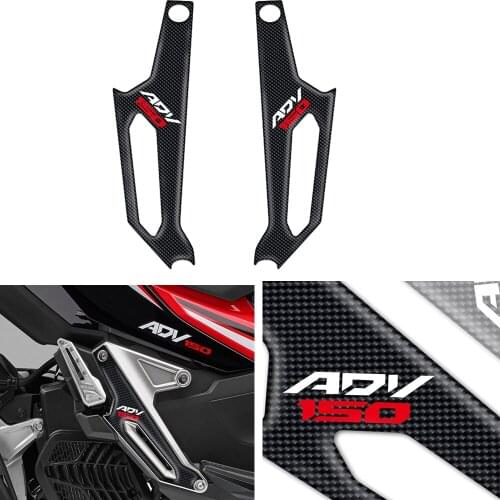 ADV150 3D printing Motorcycle Side Pad FootPedal Sticker Decoration Decals for Honda ADV 150 ADV150 accessories
