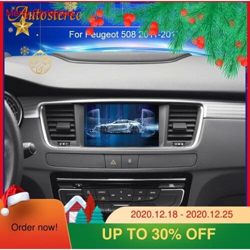 Android 10.0 Car DVD Player GPS Navigation For PEUGEOT 508 2010-2017 Head Unit Auto Stereo Multimedia Satnav Tape Recorder IPS