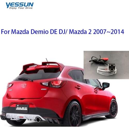 Yessun Trajectory dynamic rear camera For Mazda Demio DE DJ for Mazda 2 sedan hatch 2007~2014 AHD1280*720P license plate camera