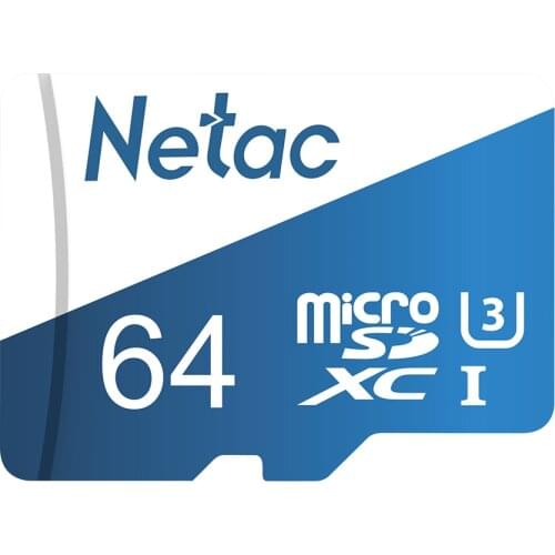 Netac P500 Overseas Version Class 10 Micro SDXC TF Card Flash Memory Card Data Storage 80MB/s 16GB