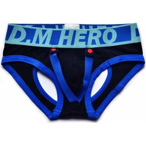 Male underwear gay string mens thong lingerie cotton tanga hombre jockstrap sissy panties sexy men underwear slip homme