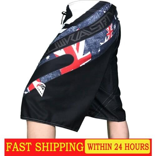 New Quick-drying mens swimsuits swim shorts surf beach pants board shorts Bermuda swimming trunks men running sports slacks