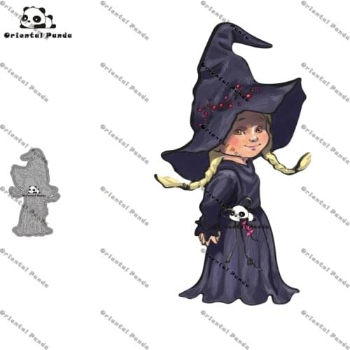 New Dies 2020 Camper Van Metal Wan Sheng little witch Dies diy Dies photo album cutting dies Scrapbooking Stencil Die