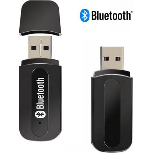 New USB Wireless Bluetooth 4.0 Music Stereo Receiver Adapter Dongle Audio Home Speaker Transmitter 3.5mm Jack Bluetooth Receiver