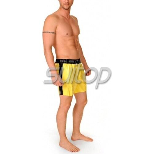 Rubber latex boxer shorts SUITOP