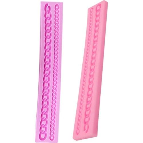 Silicone Bag chain Fondant Cake molds