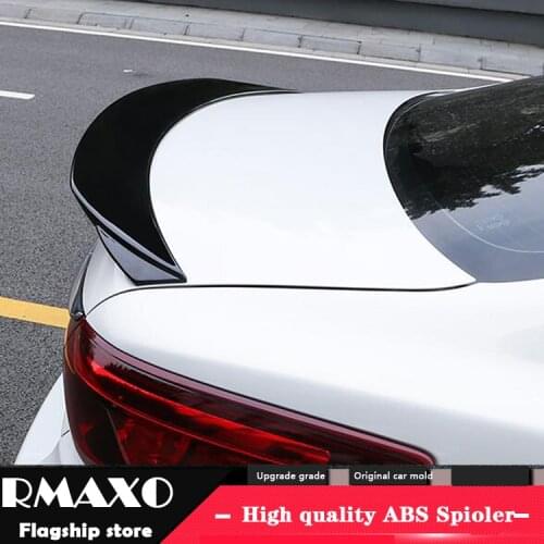 For Mazda 6 atenza Spoiler 2014-2017 Mazda 6 atenza Spoiler TF ABS Material Car Rear Wing Primer Color Rear Spoiler