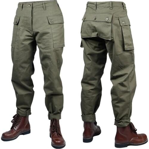 WWII WW2 Vietnam War US Army P44 Outdoor PANTS Uniforms Trousers War Reenactments