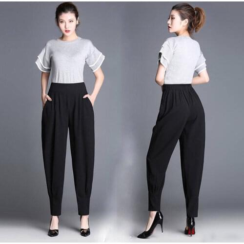 Women Pants Spring And Autumn Leisure Womens Loose Long Pants Pantalones De Mujer