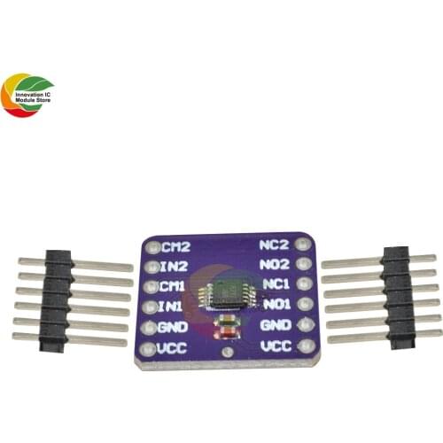 Ziqqucu TS5A23157 CJMCU-23157 Dual Channel 10Ω SPDT Analog Switch Module Development Board for Arduino