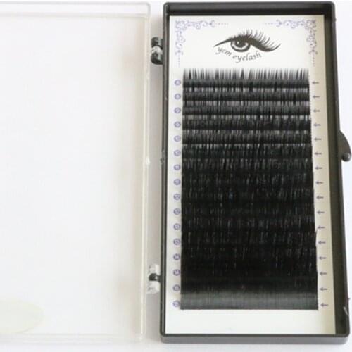 0.25mm D,16Rows,Faux mink individual eyelash extension, volume lashes extension for professionals,soft mink eyelash extension