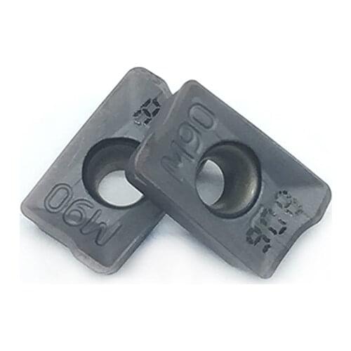 10PCS HM90 APKT 1003PDR IC908 Carbide insert Lathe cutter Tool External Turning Tools Tokarnyy turning insert