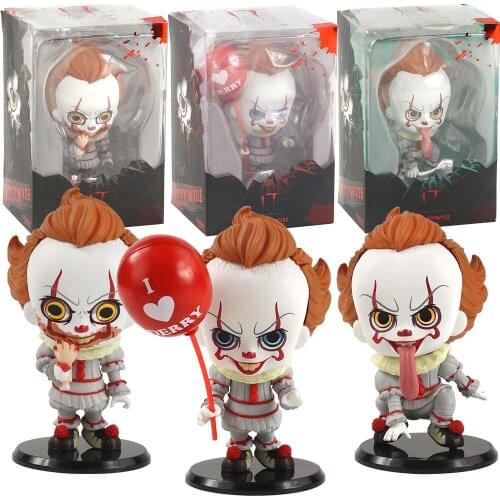 12cm Movie Joker Q Version PVC Figure Collectible Model Toys