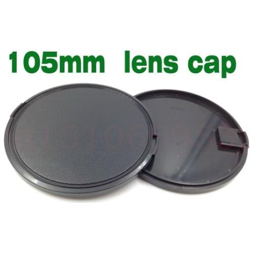 2pcs 105mm Snap-On Lens Front Camera Lens Cap Cover without rope for 105mm lens filter DSLR Lens Protector