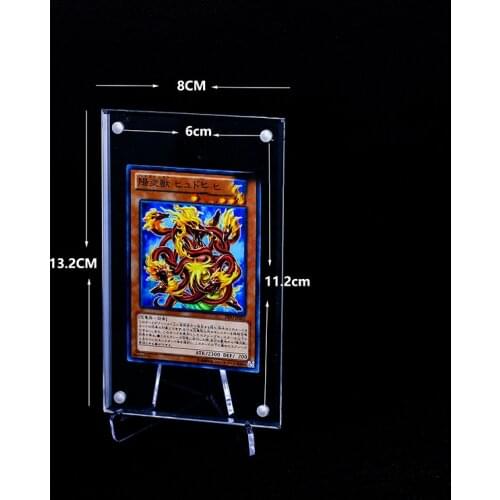 5 Pieces/Pack Meet YX Ultra HD 35PT Card Brick Strong Magnetic Card Brick Groove Version Holds MTG/PKM/TCG/PTGC/Star Cards