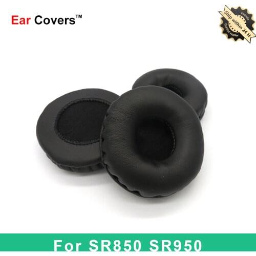 Ear Pads For Samson SR850 SR950 Headphone Earpads Replacement Headset Ear Pad PU Leather Sponge Foam