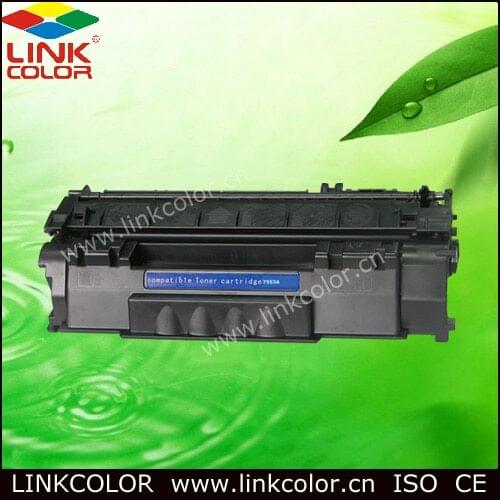 Free shipping Q7553A 7553A 7553 53A Compatible toner cartridge for HP LaserJet P2014 P2015 M2727nfMFP M2727mfsMFP printers
