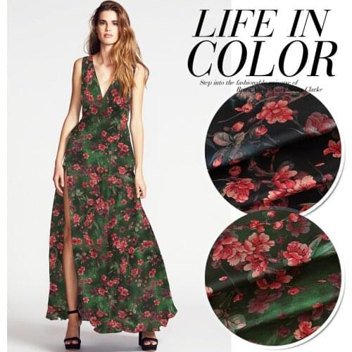 CNUM SP939 Pure Silk/ Peach Blossom /Silk Fabric 93% Silk 7% Spandex Elastic/ Width 1.18yd Thickness 19mm/ Unit: meter