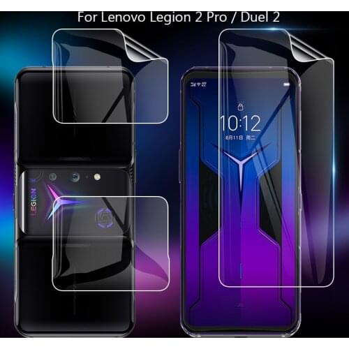 For Lenovo Legion 2 Pro 2Pro Duel 2 Clear TPU / Matte Anti-Fingerprints Hydrogel Full Cover Soft Screen Protector Film Not Glass