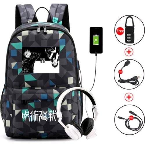 Hot-selling cartoon pattern childrens backpack school bag boy girl anime backpack school bag travel bag laptop bag